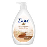 Buy Dove Relaxing Shea Butter Body Wash with Vanilla for Soft Skin, Soothing Scent, 1L - Purplle