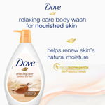 Buy Dove Relaxing Shea Butter Body Wash with Vanilla for Soft Skin, Soothing Scent, 1L - Purplle