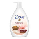 Buy Dove Relaxing Almond Cream Body Wash with Hibiscus for Smooth Skin, Soft & Sweet Scent 1L - Purplle