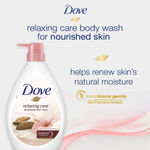 Buy Dove Relaxing Almond Cream Body Wash with Hibiscus for Smooth Skin, Soft & Sweet Scent 1L - Purplle