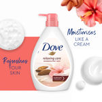 Buy Dove Relaxing Almond Cream Body Wash with Hibiscus for Smooth Skin, Soft & Sweet Scent 1L - Purplle