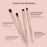 Buy Swiss Beauty Heartistry Makeup Brush Set | 12 Pieces | For Face, Eyes & Lips | Soft Synthetic Bristles | Multi-Functional - Purplle