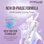 Buy Maybelline New York Superstay Double Fixer, Locks Double Fixing Polymers for 2x Longwear Result + 24H Transferproof Action and Hydration - 55 ml - Purplle