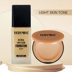Buy VERYMISS Foundation + Compact Powder (Light Tone)200 gm - Purplle