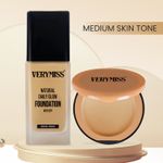 Buy VERYMISS Foundation + Compact Powder (Medium Tone)200 gm - Purplle