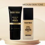 Buy VERYMISS Foundation + Oil Free Primer (Medium Tone)200 gm - Purplle