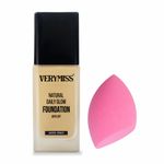 Buy VERYMISS Foundation 01 Ivory + Beauty Blender Combo of 2, 200 gm - Purplle