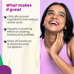 Buy PLIX Jamun Active Acne Cleanser With Salicylic Acid | Gently Cleanses | Helps Reduce Acne | Oily & Acne Prone Skin | Daily Use | Women & Men | Dermatologically Tested | 150 ml - Purplle