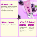 Buy PLIX Jamun Active Acne Cleanser With Salicylic Acid | Gently Cleanses | Helps Reduce Acne | Oily & Acne Prone Skin | Daily Use | Women & Men | Dermatologically Tested | 150 ml - Purplle