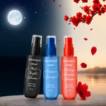 Buy Aqualogica Refresh+ Love at first spritz Set of 3 Perfume Body Mist - Purplle