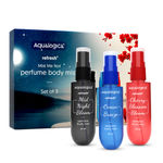 Buy Aqualogica Refresh+ Love at first spritz Set of 3 Perfume Body Mist - Purplle