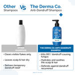 Buy The Derma Co. Triple Actives Anti-Dandruff Shampoo | 200 ml - Purplle