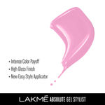 Buy Lakme Absolute Gel Stylist Pink Lady,12 ml - Purplle