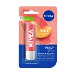 Buy Nivea Lip Balm, Fruity Peach Shine (4.8 gm) - Purplle