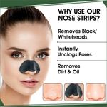 Buy UrbanYog Nose Strips Black / Whitehead Remover + BHA Serum To Treat Pores - 4 Strips - Purplle