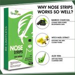 Buy UrbanYog Nose Strips Black / Whitehead Remover + BHA Serum To Treat Pores - 4 Strips - Purplle