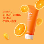 Buy The Face Shop Vitamin C Brightening Korean Face Wash - Foaming Cleanser with Niacinamide & Panthenol 150 ml - Purplle