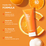 Buy The Face Shop Vitamin C Brightening Korean Face Wash - Foaming Cleanser with Niacinamide & Panthenol 150 ml - Purplle