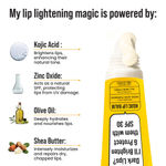 Buy Ghar Soaps Kojic Lip Balm | SPF 30 Sun Protection + Lip Brightening | Fades Dark Lips & Repairs Dryness| (Pack of 1) (12 gm) - Purplle