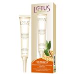 Buy Lotus Herbals Nutraeye Rejuvenating & Correcting Eye Gel | Reduces Dark Circles & Under Eye Wrinkles | 10g - Purplle