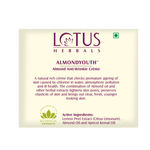 Buy Lotus Herbals Almondyouth Almond Anti-Wrinkle Cream | For All Skin Types | 50g - Purplle