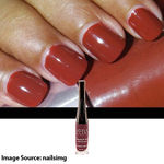 Buy Lotus Make Up Colour Dew Nail Enamel Dark Champagne 88 (7 ml) - Purplle