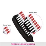 Buy Vega Detangling Hair Comb 2 Row Teeth ( India's No.1* Hair Comb Brand) For Men and Women (1265) - Purplle