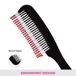 Buy Vega Detangling Hair Comb 2 Row Teeth ( India's No.1* Hair Comb Brand) For Men and Women (1265) - Purplle