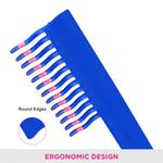 Buy Vega Shampoo Comb (India's No.1* Hair Comb Brand) with Wide Tooth, Purple (1269) - Purplle