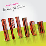 Buy Vega Tortoise All Fine Tooth Dressing Hair Comb ,Handmade, (India's No.1* Hair Comb Brand)For Men and Women, (HMC-03) - Purplle