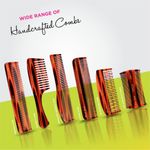Buy Vega Tortoise Shell Pattern Tail Hair Comb,Handmade, (India's No.1* Hair Comb Brand) For Women, (HMC-10) - Purplle