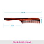 Buy Vega Grooming Hair Comb,Handmade, (India's No.1* Hair Comb Brand)For Men and Women, (HMC-27) - Purplle