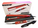 Buy Corioliss C2 Red Leopard Hair Straightner - Purplle