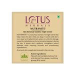 Buy Lotus Herbals Nutranite Skin Renewal Nutritive Night Cream | For All Skin Types | 50g - Purplle