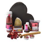 Buy Soulflower Romance Heart Bathset - Purplle
