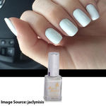 Buy Anna Andre - Extreme Elegance Gloss and Shine Nail Enamel 80100 Pure White (9 ml) - Purplle