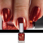 Buy Anna Andre - Extreme Elegance Gloss and Shine Nail Enamel 80031 Crimson (9 ml) - Purplle