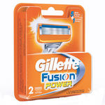 Buy Gillette Fusion Power shaving Razor Blades (Cartridge) 2s pack - Purplle