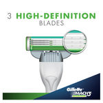 Buy Gillette Mach 3 Sensitive Manual Shaving Razor - Purplle