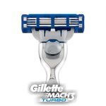 Buy Gillette Mach 3 Turbo Manual Shaving Razor - Purplle