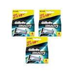 Buy Gillette Mach3 - 4 Cartridges - Purplle