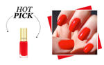 Buy L'Oreal Paris Color Riche Le Vernis Exquisite Scarlet Nail Polish 408 - Purplle