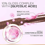 Buy L'Oreal Paris Casting Creme Gloss Hair Color With Glycolic Gloss Complex | Shade 400 - Dark Brown | 60ml + 40ml + 60g - Purplle