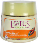 Buy Lotus Herbals Papayablem Papaya N Saffron Anti Blemish Cream 250Gms Pack Of 2 - Purplle