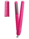 Buy Panasonic EH-HW17 Hair Straightener Cum Curler (Pink) - Purplle
