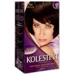 Buy Wella Kolestint Hair Color Cream Dark Brown Shade no 4/0 (Pack of 2) - Purplle