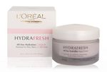 Buy L'Oreal Paris Hydrafresh Aqua Cream for Normal to Dry Skin (50 ml) (Pack of 2) - Purplle