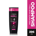 Buy L'Oreal Paris Anti-Hair Fall Shampoo, Reinforcing & Nourishing for Hair Growth, For Thinning & Hair Loss, With Arginine Essence and Salicylic Acid, Fall Resist 3X, 396 ml - Purplle