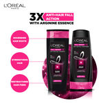 Buy L'Oreal Paris Anti-Hair Fall Shampoo, Reinforcing & Nourishing for Hair Growth, For Thinning & Hair Loss, With Arginine Essence and Salicylic Acid, Fall Resist 3X, 396 ml - Purplle