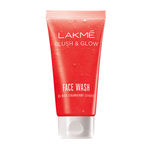 Buy Lakme Blush & Glow Hydrating Strawberry Facewash with Vitamin C Serum|Brightens | Exfoliates |100gm - Purplle
